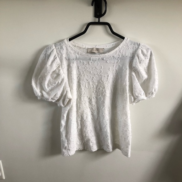 LOFT Floral Design Shirt - Picture 2 of 5